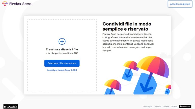 Firefox Send news