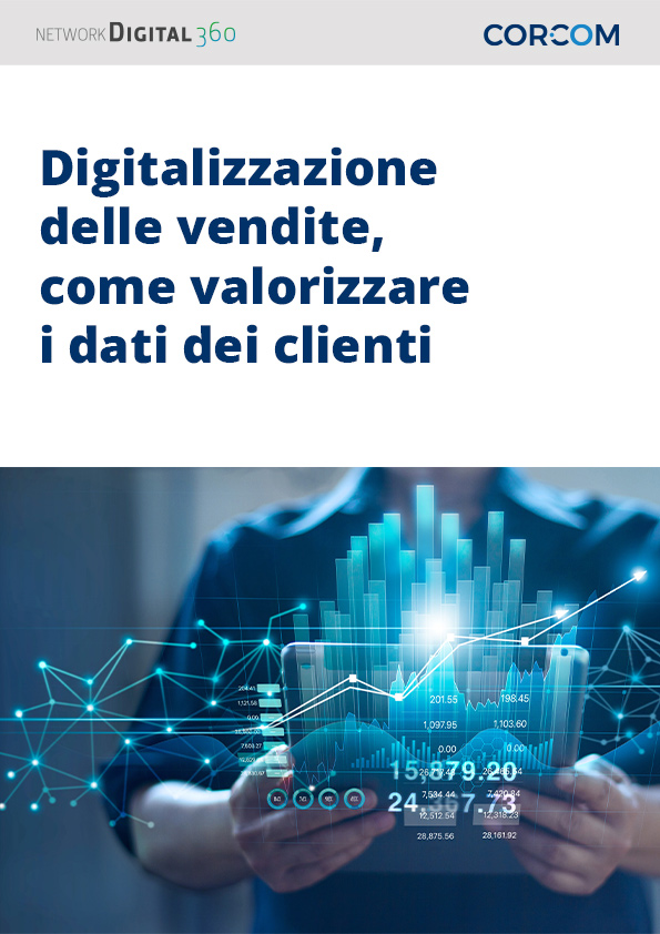 Digitalizzazione delle vendite: strumenti e  strategie per valorizzare i dati dei clienti in 5 mosse