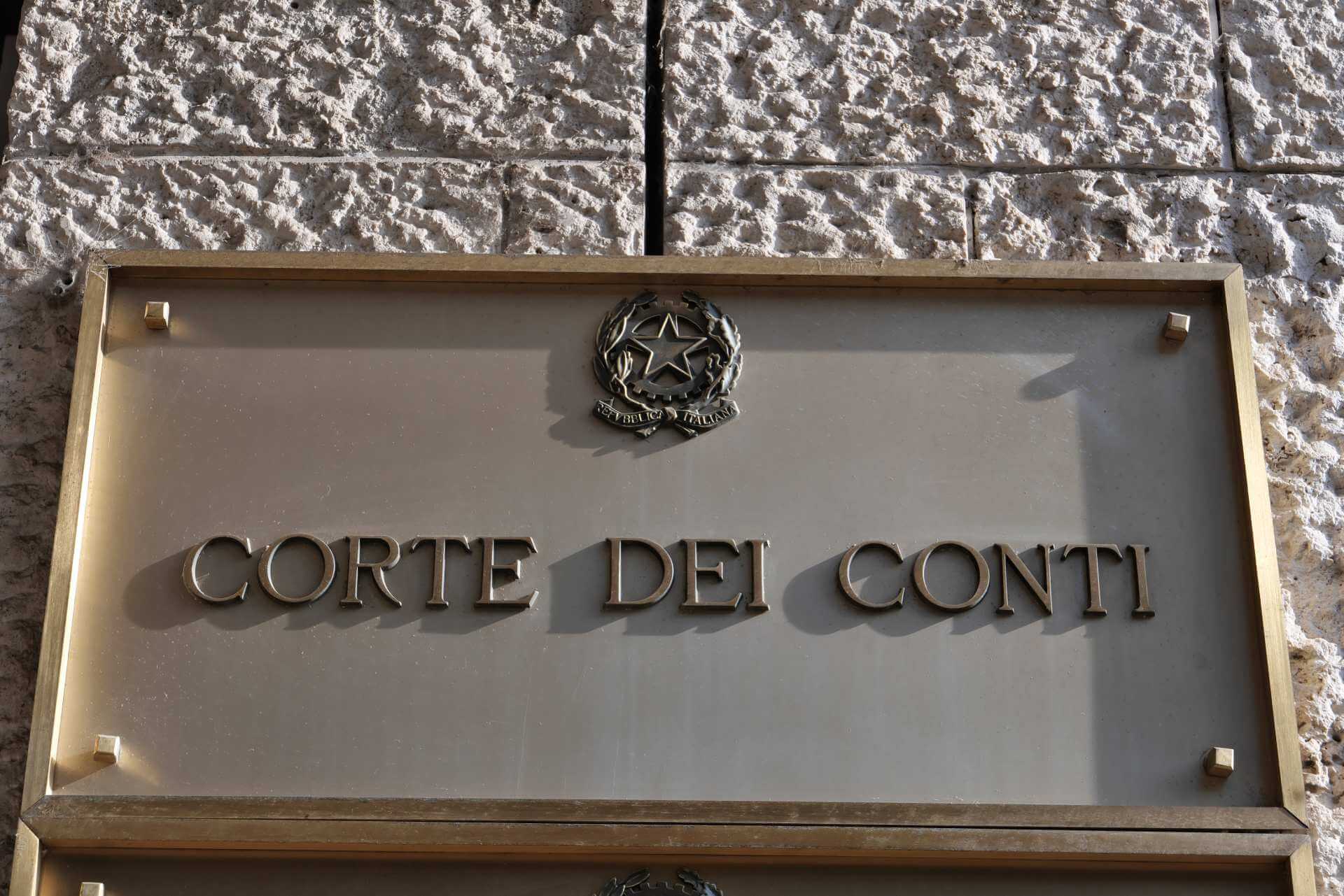 Corte dei conti sanzione privacy danno erariale