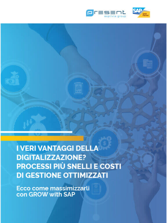 I veri vantaggi della digitalizzazione? Processi più snelli e costi di gestione ottimizzati. Ecco come massimizzarli con GROW With SAP