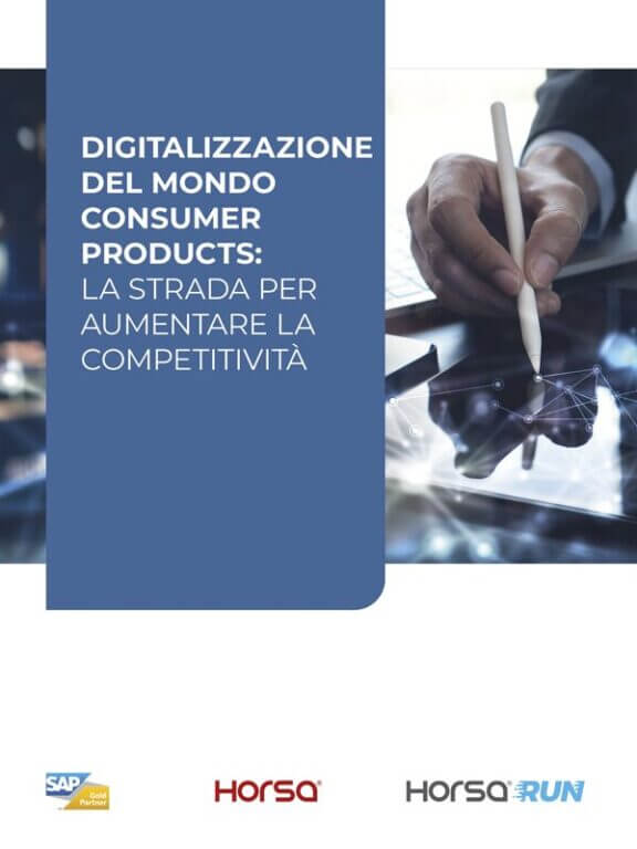 Digitalizzazione del mondo consumer products: la strada per aumentare la competitività
