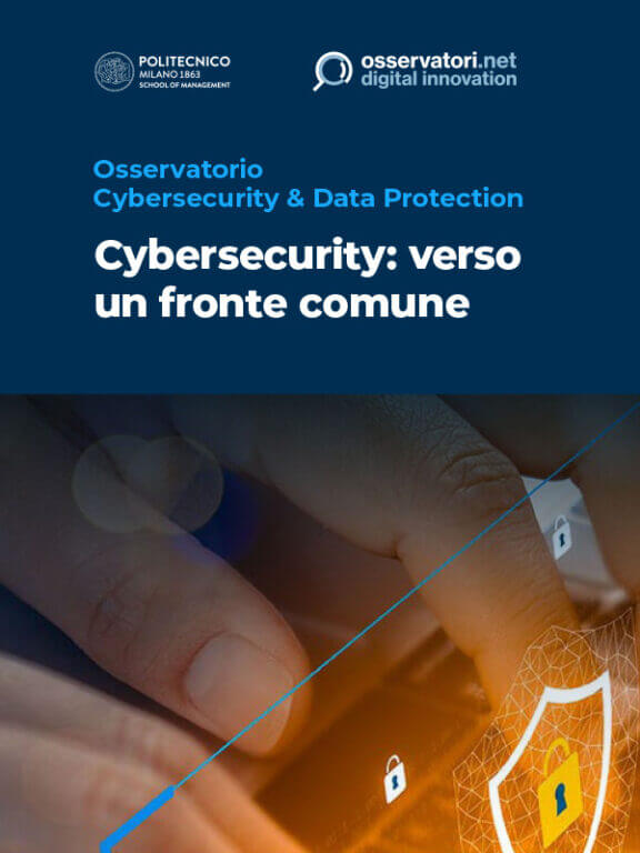 Sicurezza IT: gli incidenti informatici aumentano. L'analisi dell’Osservatorio Cybersecurity & Data Protection