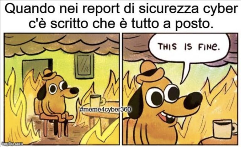 Meme della settimana: fra report e realtà