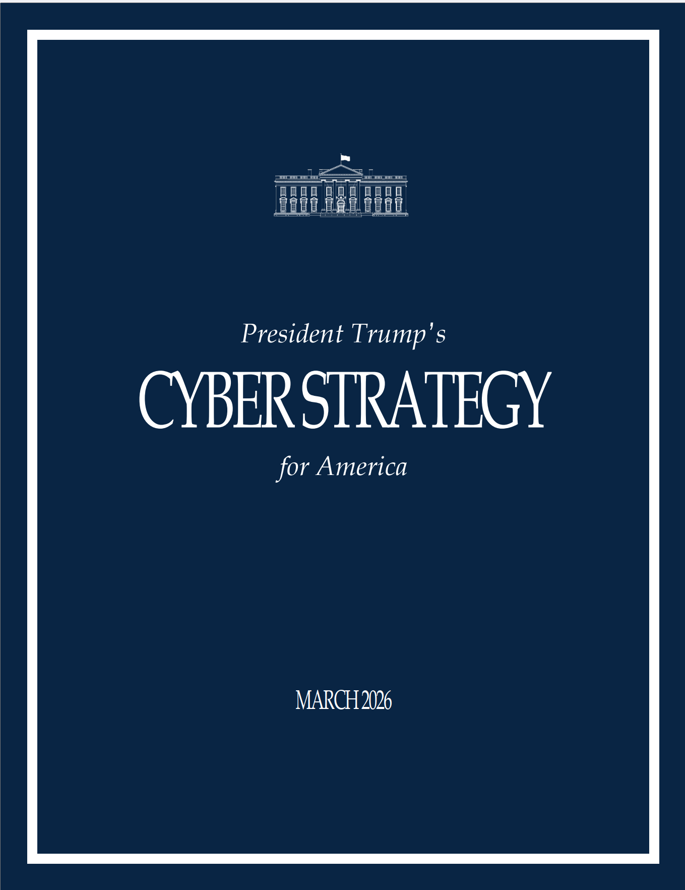 cyber strategy for america