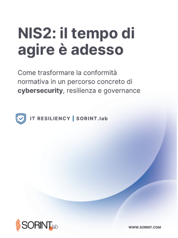 NIS2, sicurezza e resilienza digitale: perché agire adesso