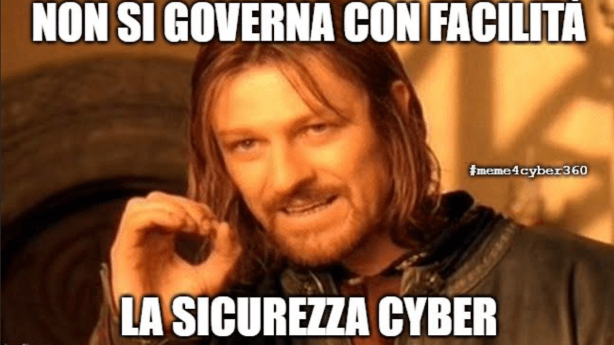 Sicurezza cyber: l'insicurezza delle buone intenzioni