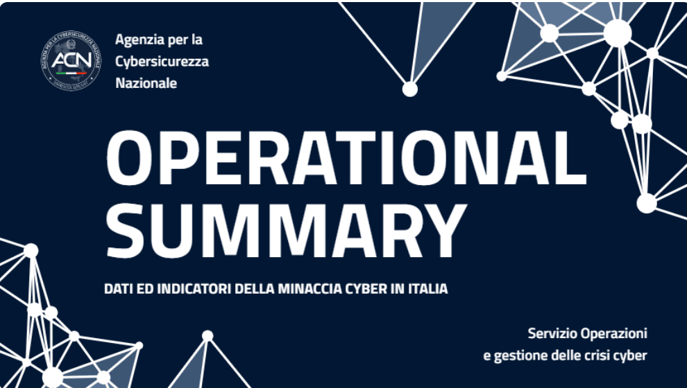 ACN Operational Summary
